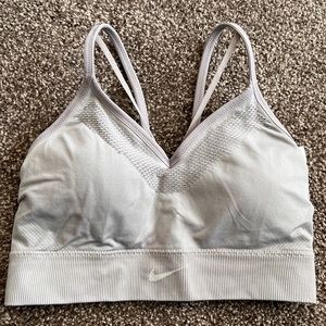 Grey Nike Dri-Fit Sports Bra